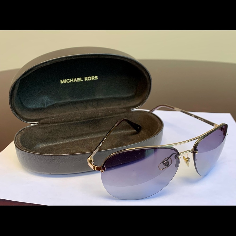 Michael Kors Aviator Sunglasses